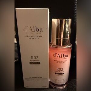 d’Alba repairing hair oil serum R02 rose freesia 2.53oz NWT